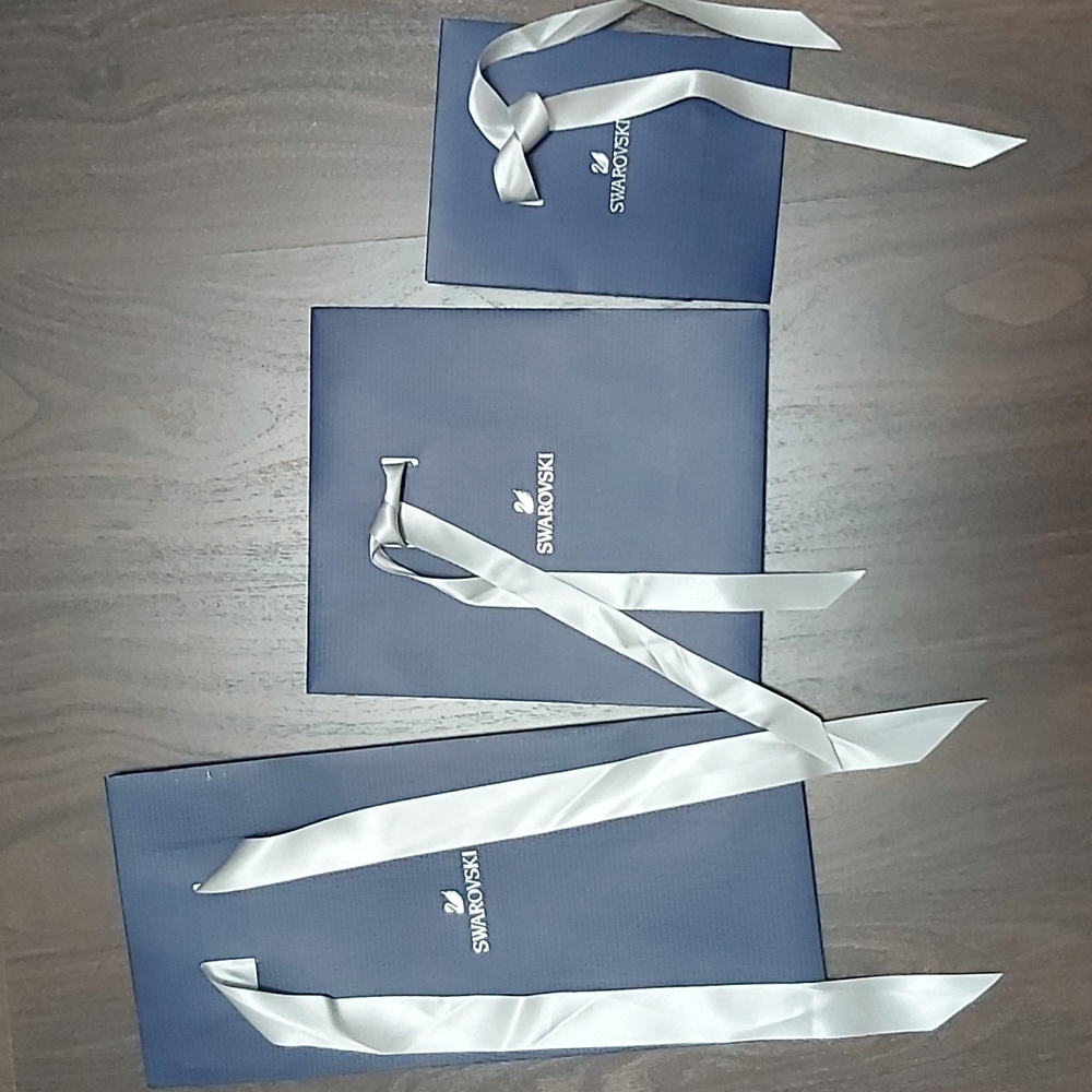 3 Swarovski Bags (various sizes)